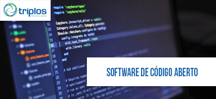 software de código aberto resumo triplos tecnologia