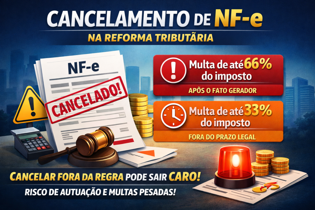 Leia mais sobre o artigo Reforma Tributária e Cancelamento de NF-e: o que muda, quais são as multas e como se preparar no MaxManager